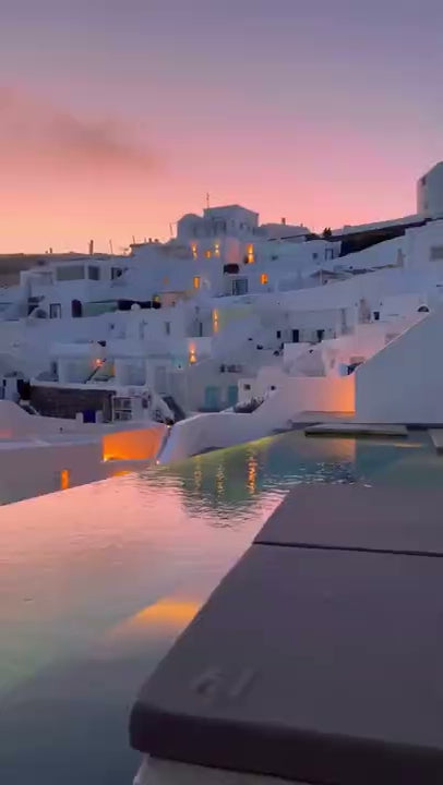 Luxury reel sample: infinity pool at sunset