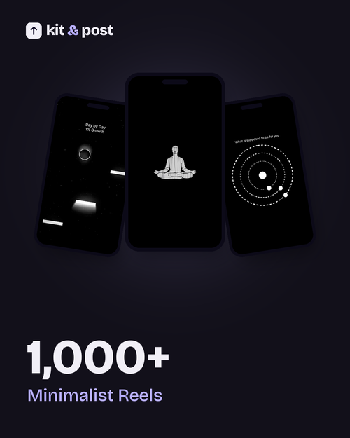 Minimalist Reels pack, sample clips